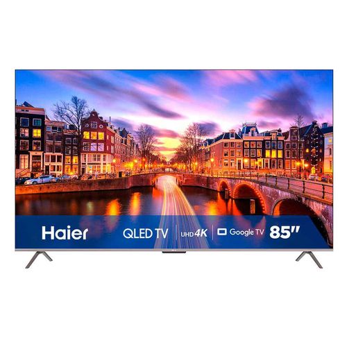 Pantalla HAIER QLED 85 Pulgadas 4K UHD H85S800UX Negro