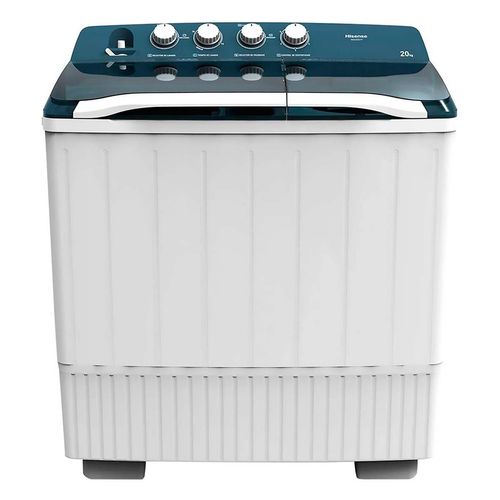 Lavadora Semiautomática Hisense Doble Tina 20kg  Wsa2001p