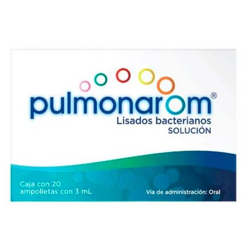 Pulmonarom Lisados Bacterianos 20 Ampolletas de 3ml