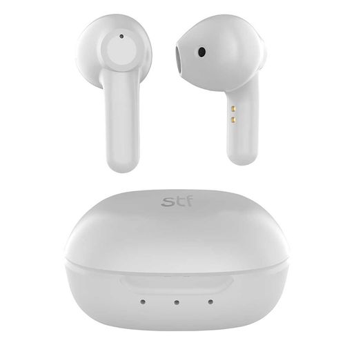Audífonos Inalámbricos STF TWSKUN ST-E01089 Blanco