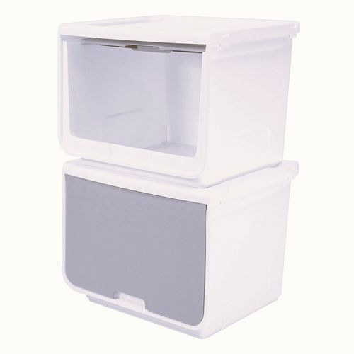 Caja Polycar Multibox Blanca/Gris