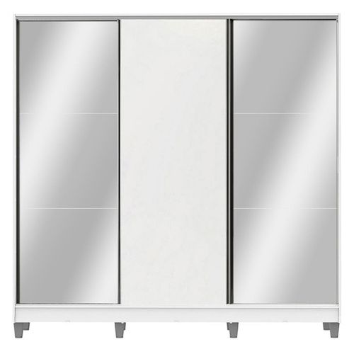 Closet Madesa Royale Ropero 3 Puertas 2 Espejo B CP