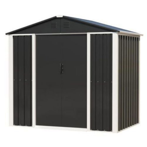 Bodega Cobertizo Exterior Contenedor Metalico 195x123x183. Jardimex