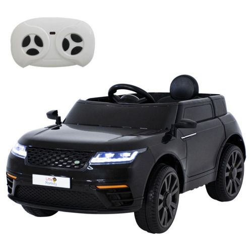 Carro Montable Camioneta Electrica 12v Mp3 Control Remoto Negro Little Monkey