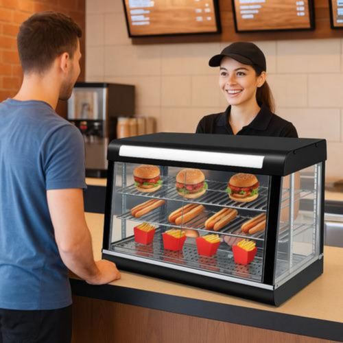 Vitrina Exhibidor Sobre Mostrador Alimentos Calientes Gutstark Home