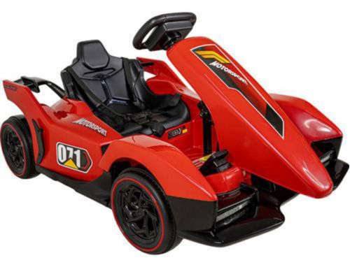 Go Kart Eléctrico Montable Para Niños Con Luz Led Y Música Little Monkey