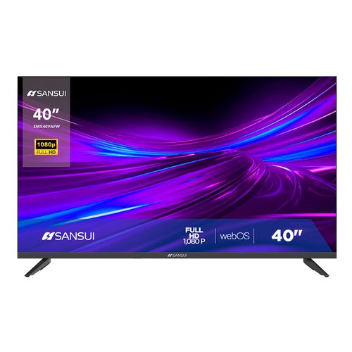 Televisor Sansui 40 Pulgadas web.OS  SMX40VAFW Negro