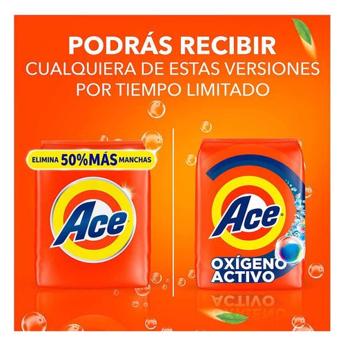 Detergente en Polvo Ace 40 Cargas 4.3kg
