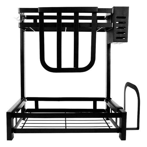 Rack Especiero Brandtrendy de Cocina Color Negro 3 niveles
