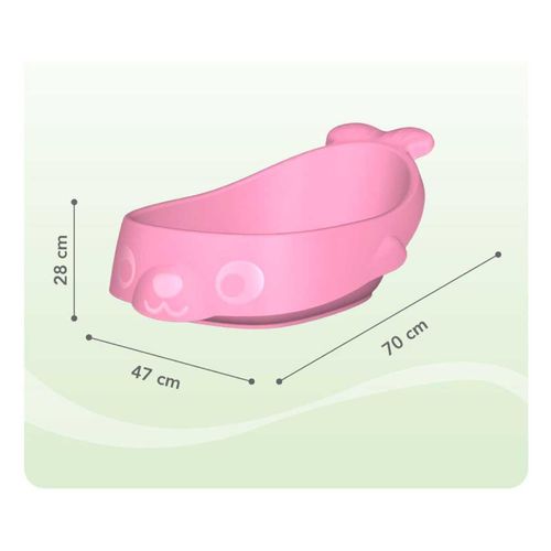 Bañera para Bebé Mytoy Foca Rosa 5003R6
