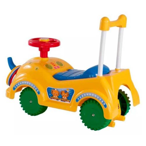 Carrito Montable Infantil Mytoy Elefante con Bastón Amarillo 5528