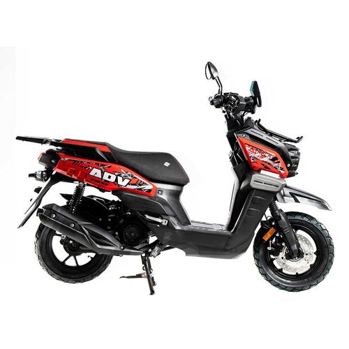 Motoneta Treck Motors Acorazada 150CC Full Led Rojo