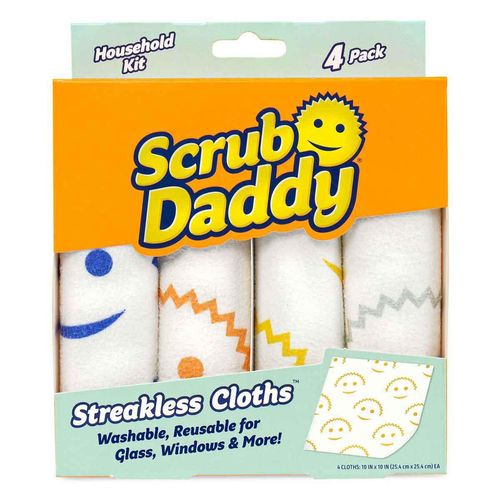 Toalla Reutilizables Scrub Daddy 4 Piezas