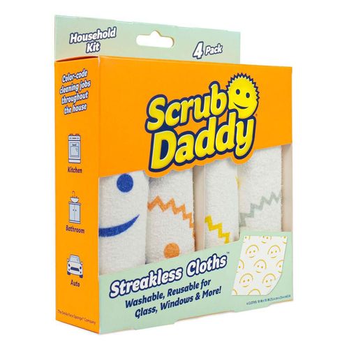 Toalla Reutilizables Scrub Daddy 4 Piezas