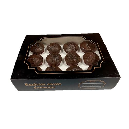 Muffin de Chocolate Miniatura 12 Piezas