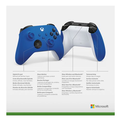 Control Inalámbrico Xbox One Series Azul