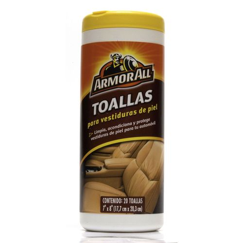 Toallas para Vestiduras de Piel Armor All 20 Piezas