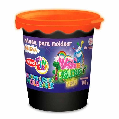 Masa Fun Kids Vinci Naranja Neón 140g
