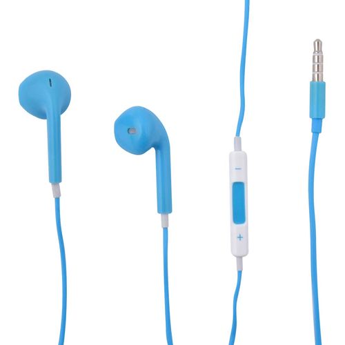 Audífonos unlock manos libres con micrófono azul AUDMAC01BAZ