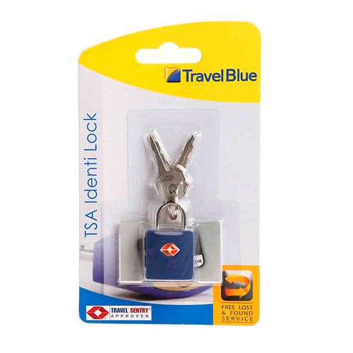 Candados Travel Blue Identificador
