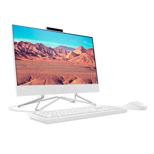 Computadora de Escritorio HP 22-dd0520la Celeron N4120 4GB RAM 1 TB 21.5 Pulgadas HD Blanco -Liquidación-