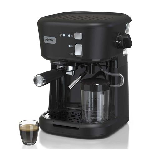 Cafetera Oster Prima Latte Jr para Espresso Semiautomática Oster Negra BVSTEM5501B