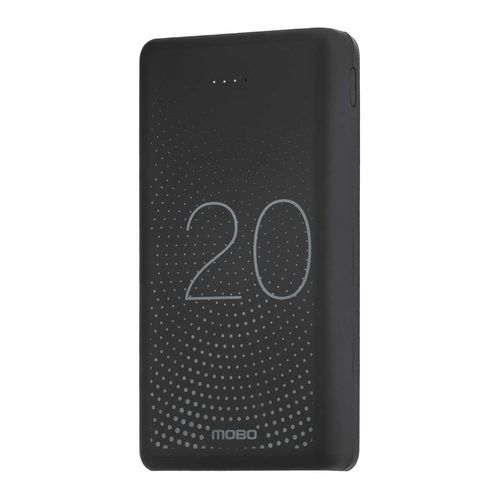 Batería Portátil Mobo Universe 20,000 MAH Negro 3A/20W