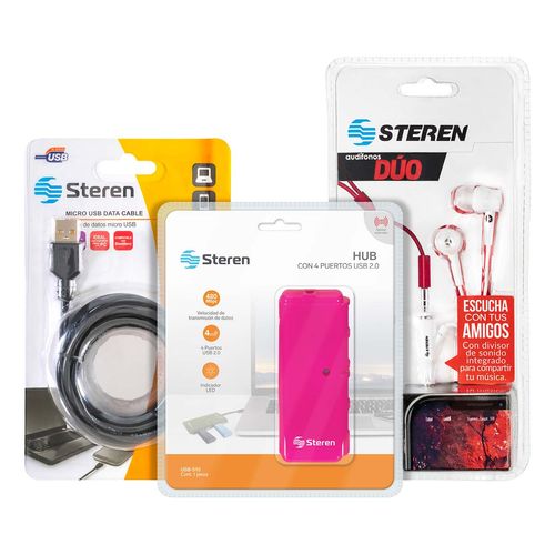 Combo Steren PACK-BTS-18 Colores Varios