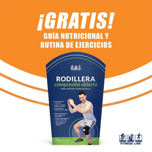 Rodillera Compresión Abierta Grande