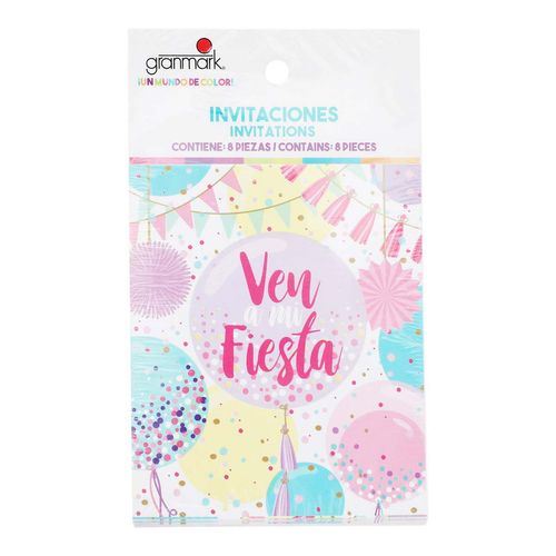 Invitación s/Sobre Granmark Sweet Ballon