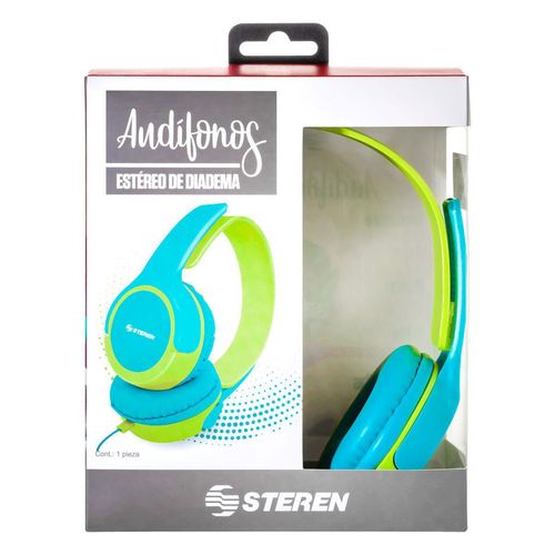 Audífono Steren de Diadema con Sonido Estéreo 225S