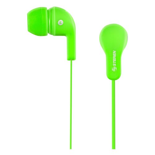 Audífono Steren con Cable Ultra Plano y Gomas Intercambiables 313