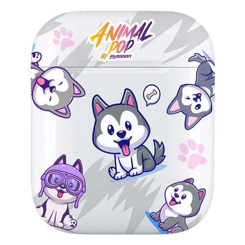 Audífonos inalámbricos Fussion Animal Pop TWS Blanco EP-10036WH