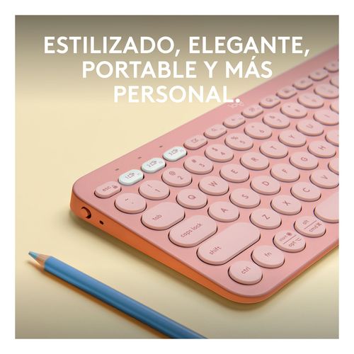 Teclado Inalámbrico Logitech 920-011785 Rosa