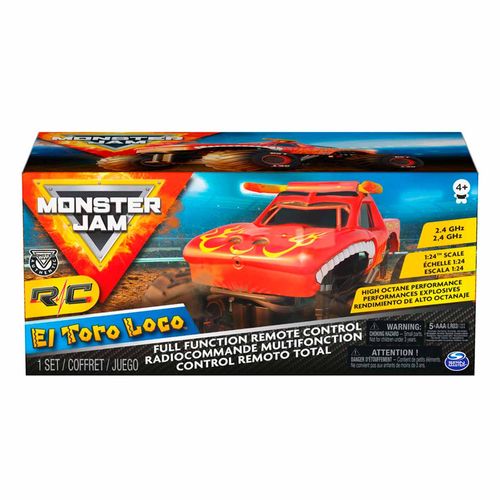 RADIO CONTROL MONSTER JAM EL TORO LOCO