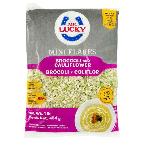 Mini Flakes Mr. Lucky de Brócoli Coliflor 454g