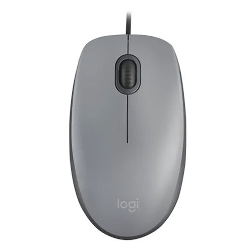 Mouse Alámbrico Logitech 910-006757 Silent Gris