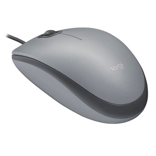 Mouse Alámbrico Logitech 910-006757 Silent Gris