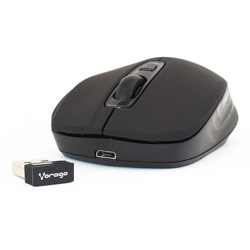 Mouse Inalámbrico Vorago MO-305-SLIM-SL Negro