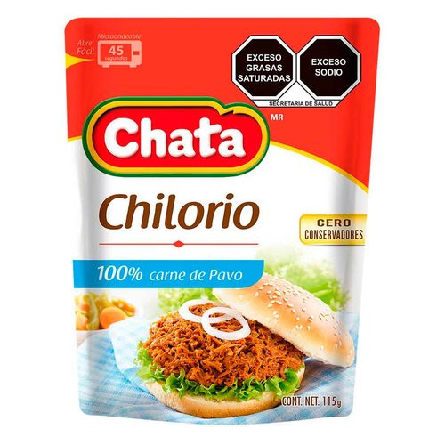 Chilorio Chata Pavo 115g