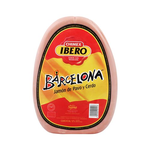 Jamón de Pavo y Cerdo Chimex Barcelona kg