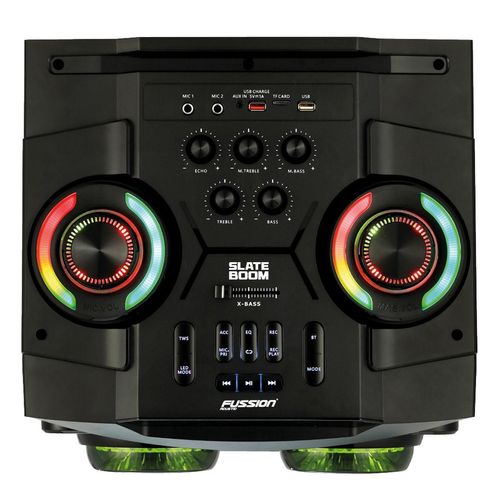 Bafle Amplificado Fussion Acustic con Reproductor Digital PBS-12X2003