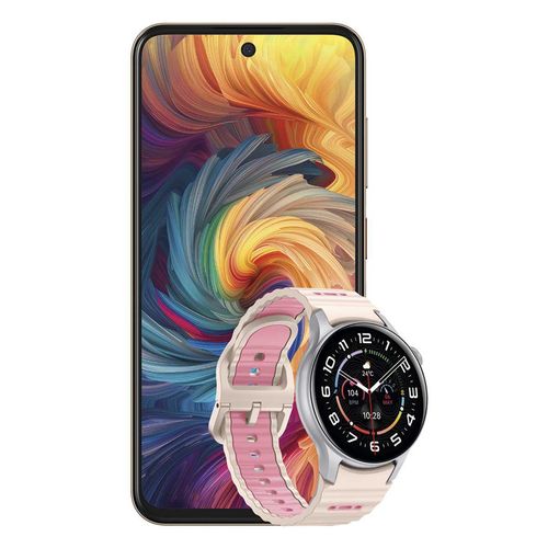 Celular ZTE Axon 70 256 GB Dorado + Smartwatch Telcel