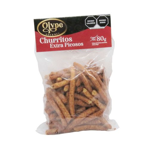 Churritos de Amaranto Extra Picosos Olype 80g