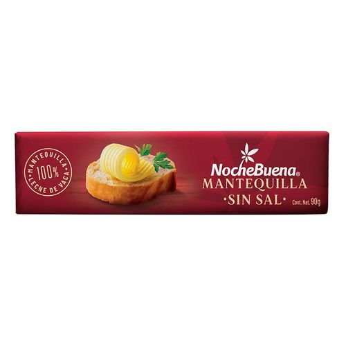 Mantequilla Nochebuena sin Sal 90g