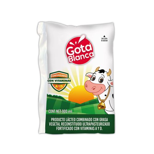 Producto Lácteo Combinado Gota Blanca UHT Bolsa 900ml
