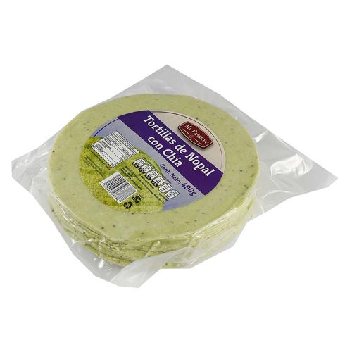 Tortilla Mi Passion Nopal con Chía 400g