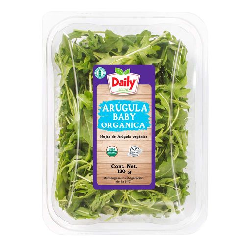 Arugula Daily Baby Orgánica 120g