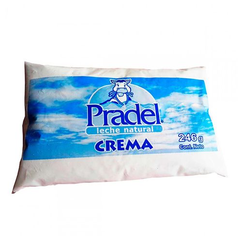 Crema Pradel Entera Natural 246g