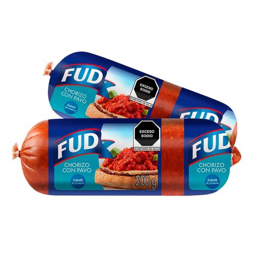 Chorizo Fud con Pavo y Cerdo 200g